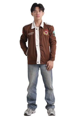 Models Resible jacket 2